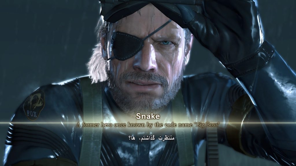 Metal-Gear-Solid-V-Ground-Zeroes-زیرنویس-بازی-متال-گیر-۴